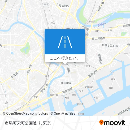 市場町栄町公園通り地図