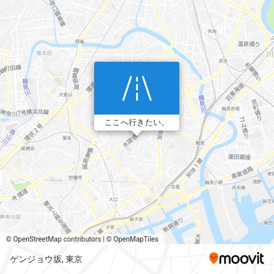 ゲンジョウ坂地図
