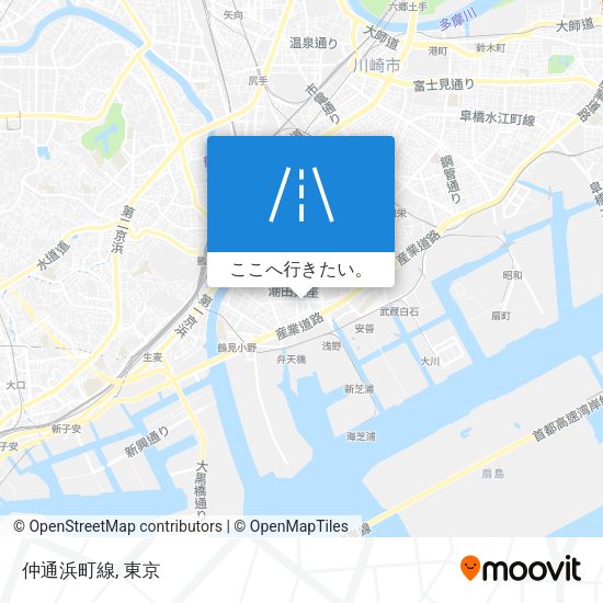 仲通浜町線地図