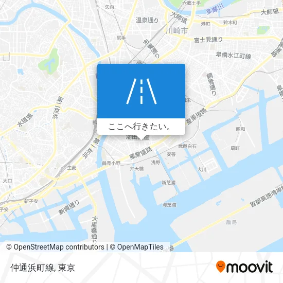 仲通浜町線地図