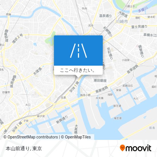 本山前通り地図