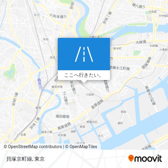 貝塚京町線地図