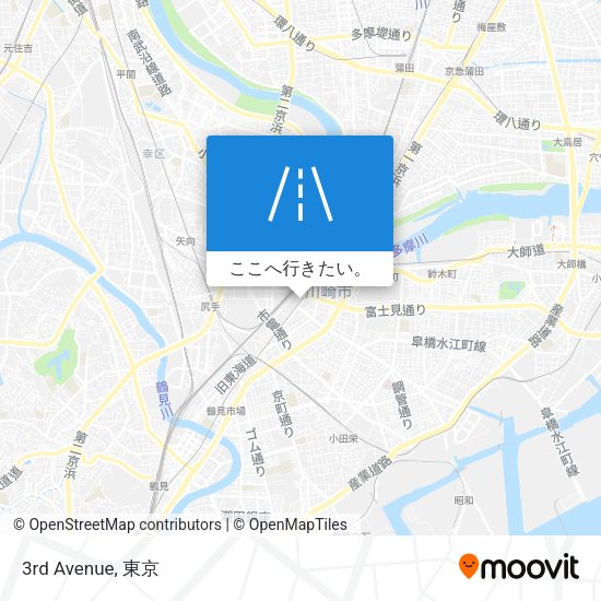 3rd Avenue地図