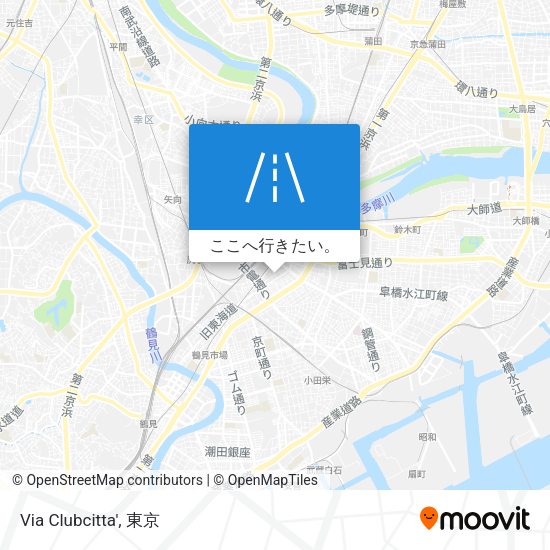 Via Clubcitta'地図