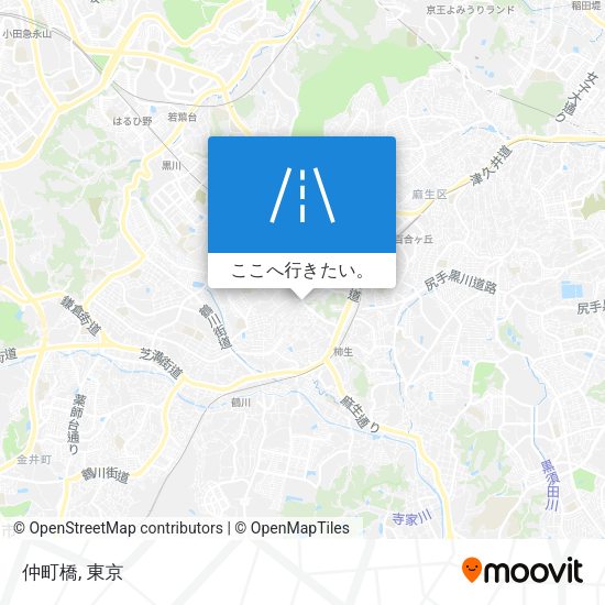 仲町橋地図