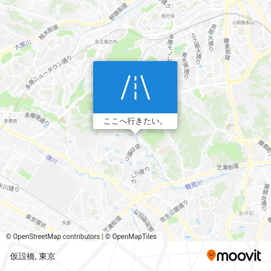 仮設橋地図