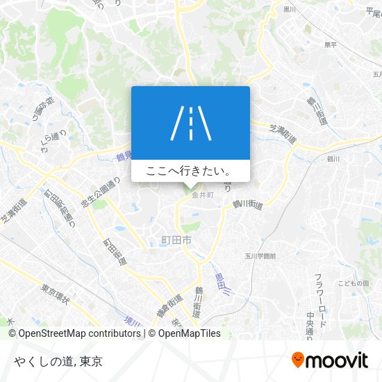 やくしの道地図