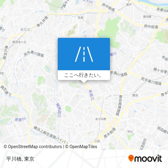 平川橋地図