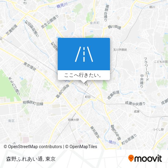 森野ふれあい通地図