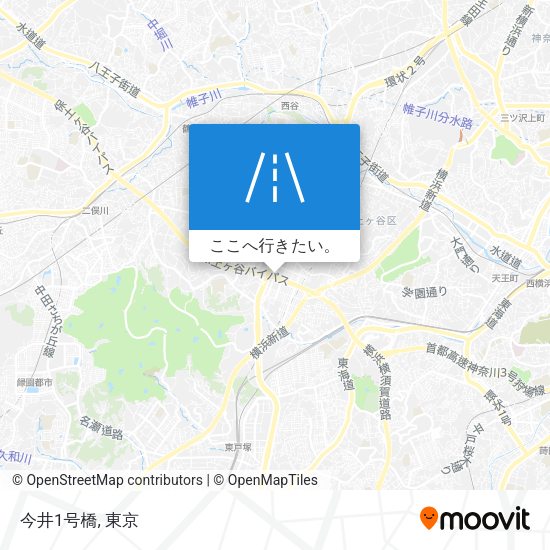 今井1号橋地図