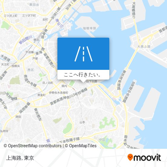上海路地図