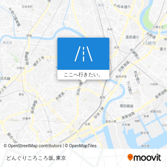 どんぐりころころ坂地図