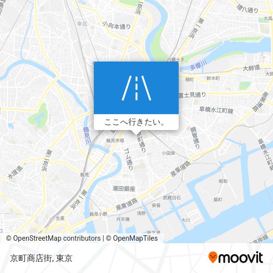 京町商店街地図