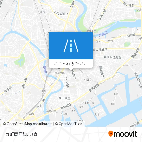 京町商店街地図