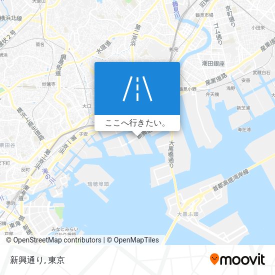 新興通り地図
