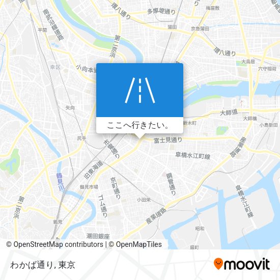 わかば通り地図