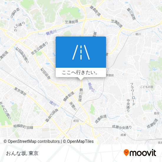 おんな坂地図