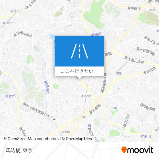 馬込橋地図