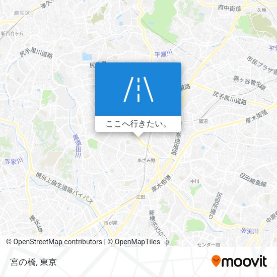 宮の橋地図