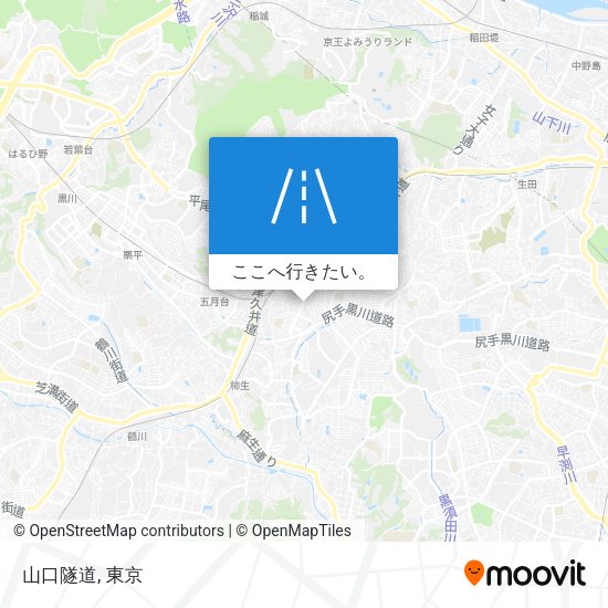 山口隧道地図