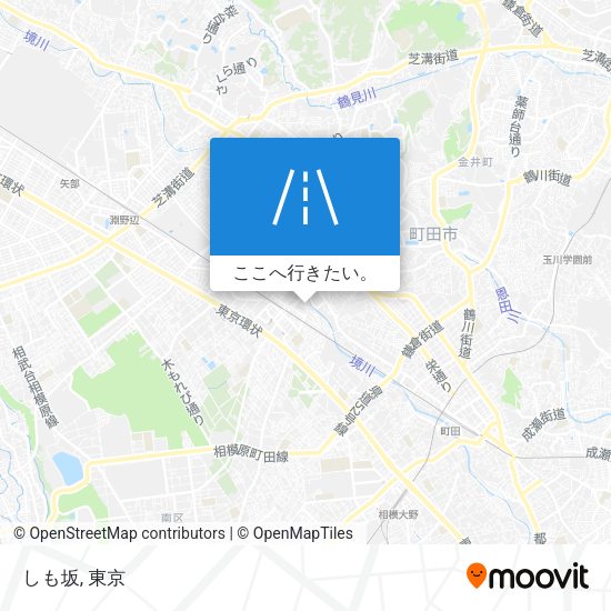 しも坂地図