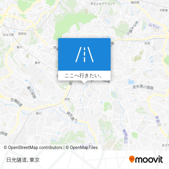 日光隧道地図