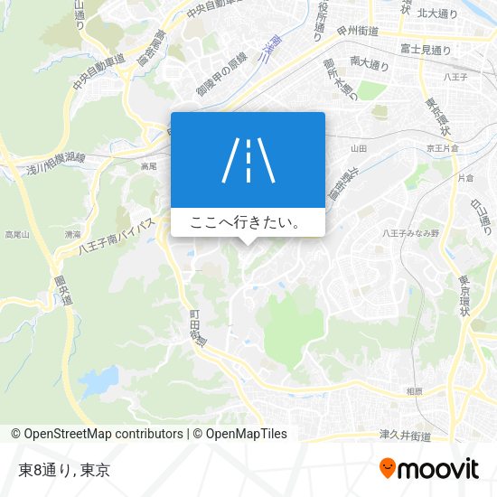 東8通り地図