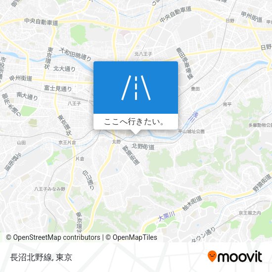 長沼北野線地図