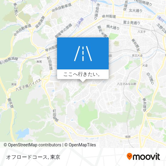 オフロードコース地図
