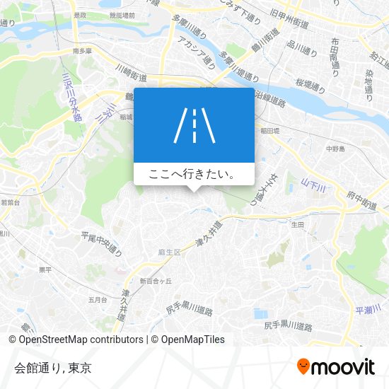 会館通り地図