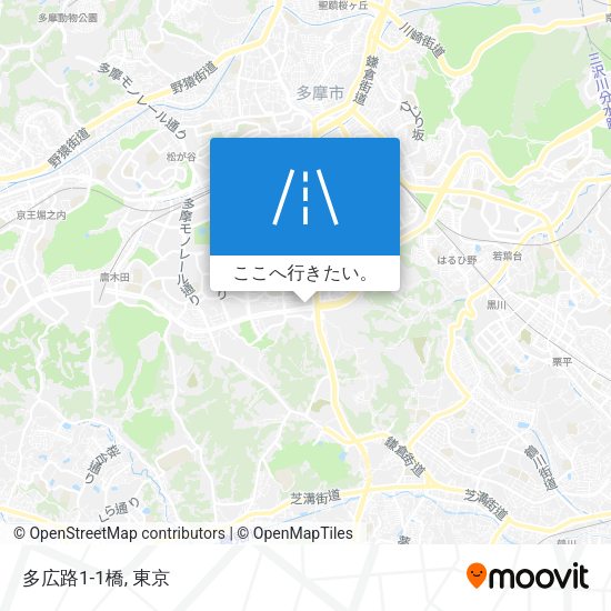 多広路1-1橋地図