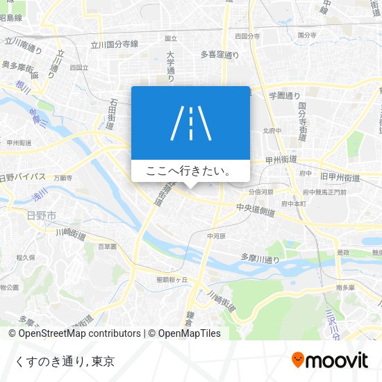 くすのき通り地図