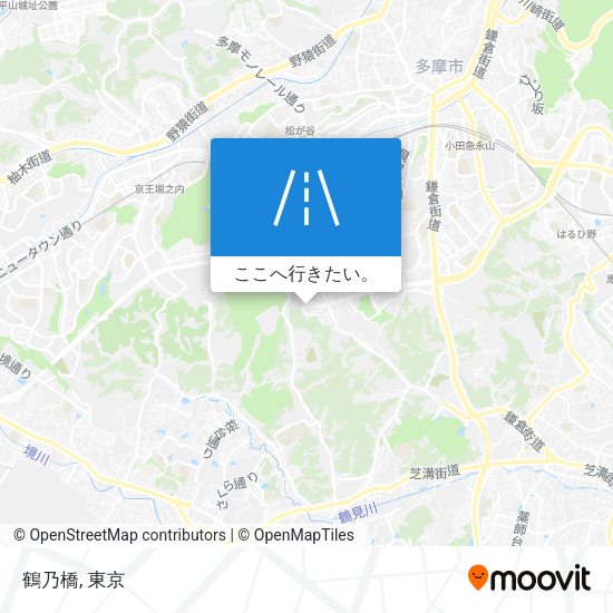 鶴乃橋地図