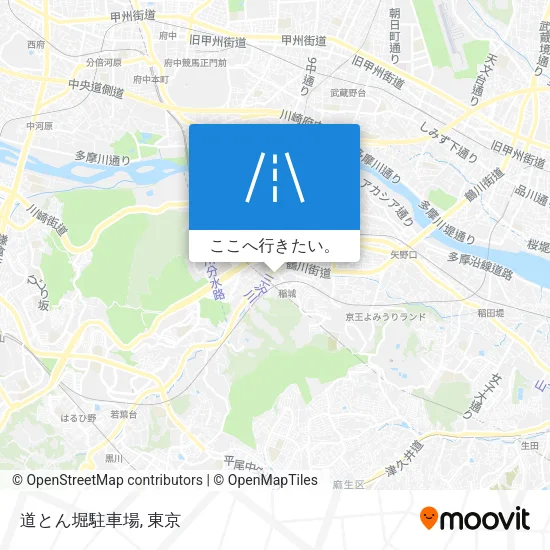 道とん堀駐車場地図