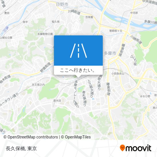 長久保橋地図