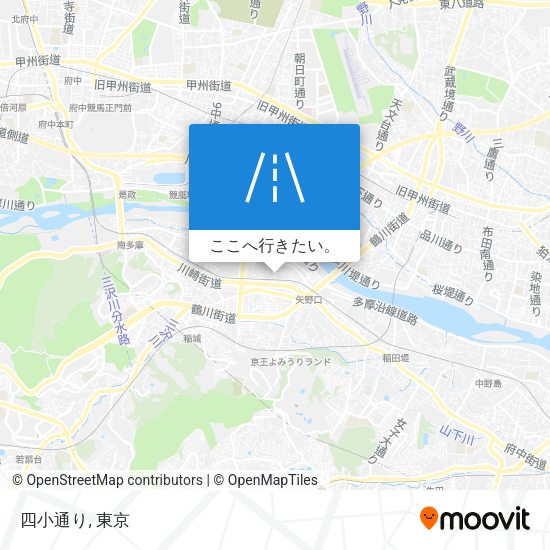四小通り地図