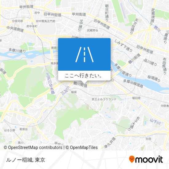 ルノー稲城地図