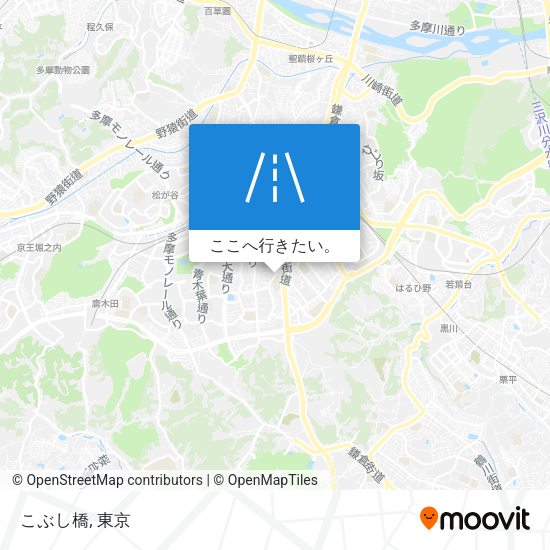こぶし橋地図
