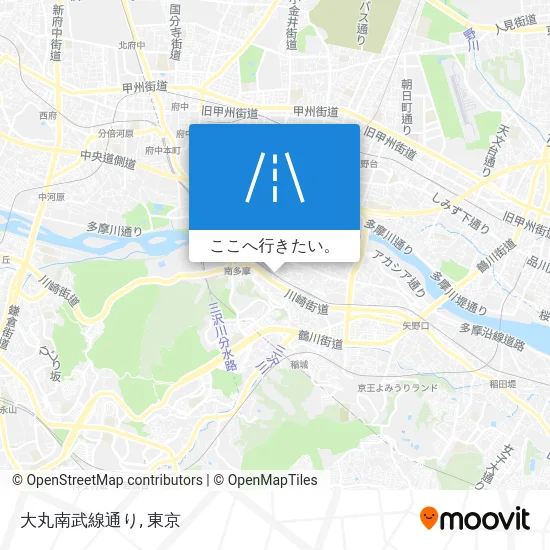 大丸南武線通り地図