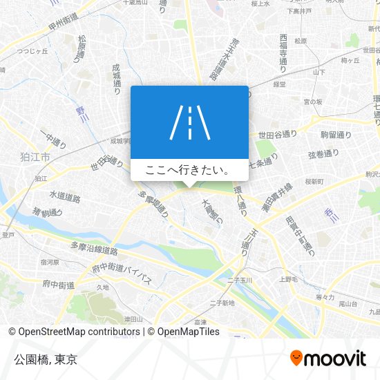 公園橋地図