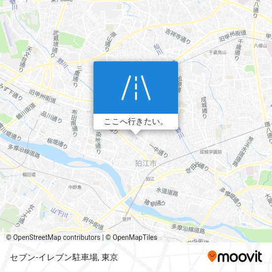 セブン-イレブン駐車場地図