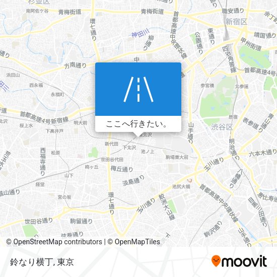 鈴なり横丁地図