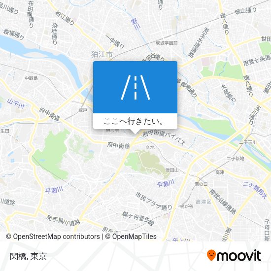 関橋地図