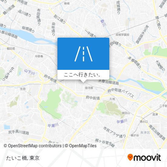 たいこ橋地図