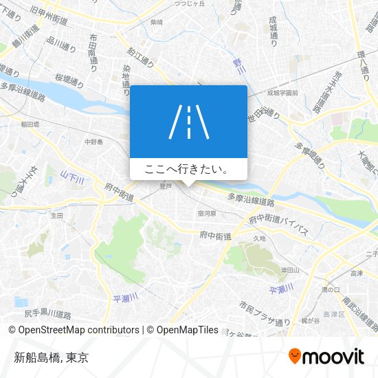 新船島橋地図