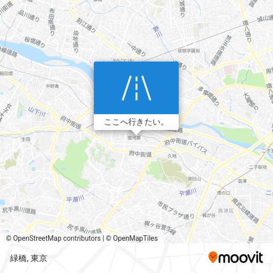 緑橋地図