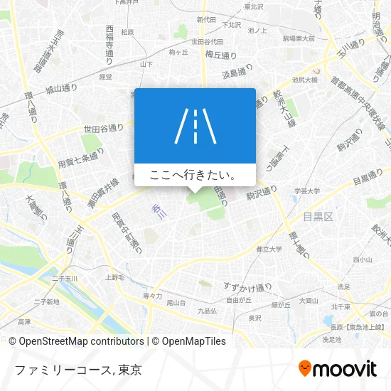 ファミリーコース地図