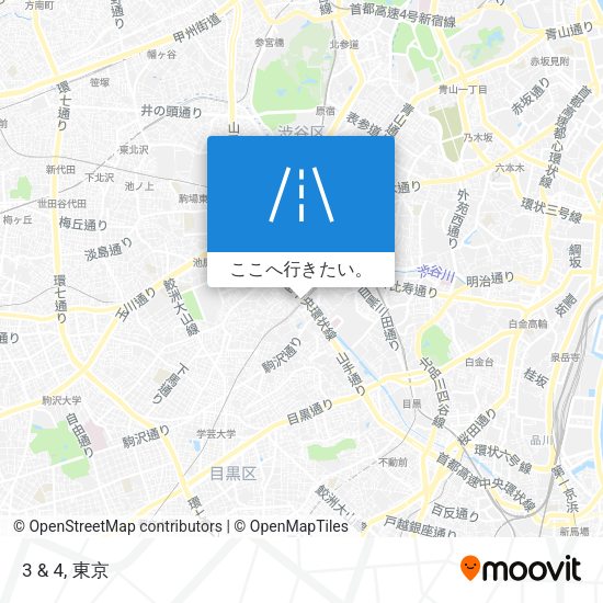 3 & 4地図