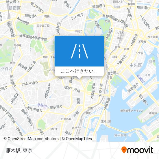 雁木坂地図