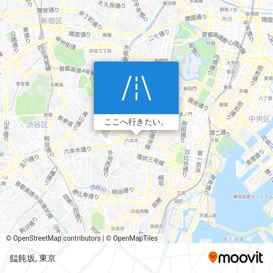 饂飩坂地図